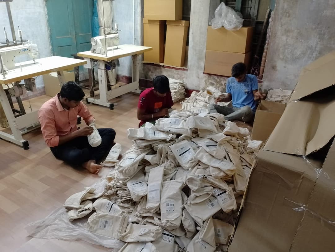 Sustainable bag production